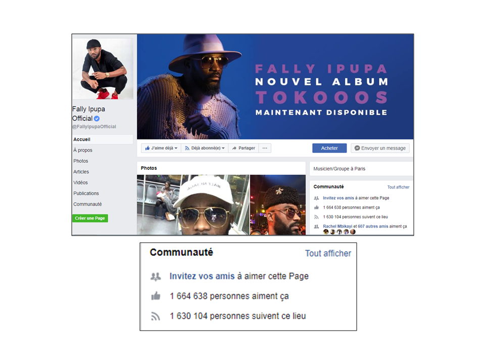 Compte Fally Ipupa