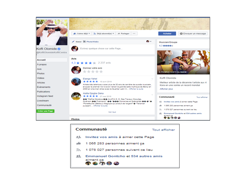 Compte Koffi Olomide