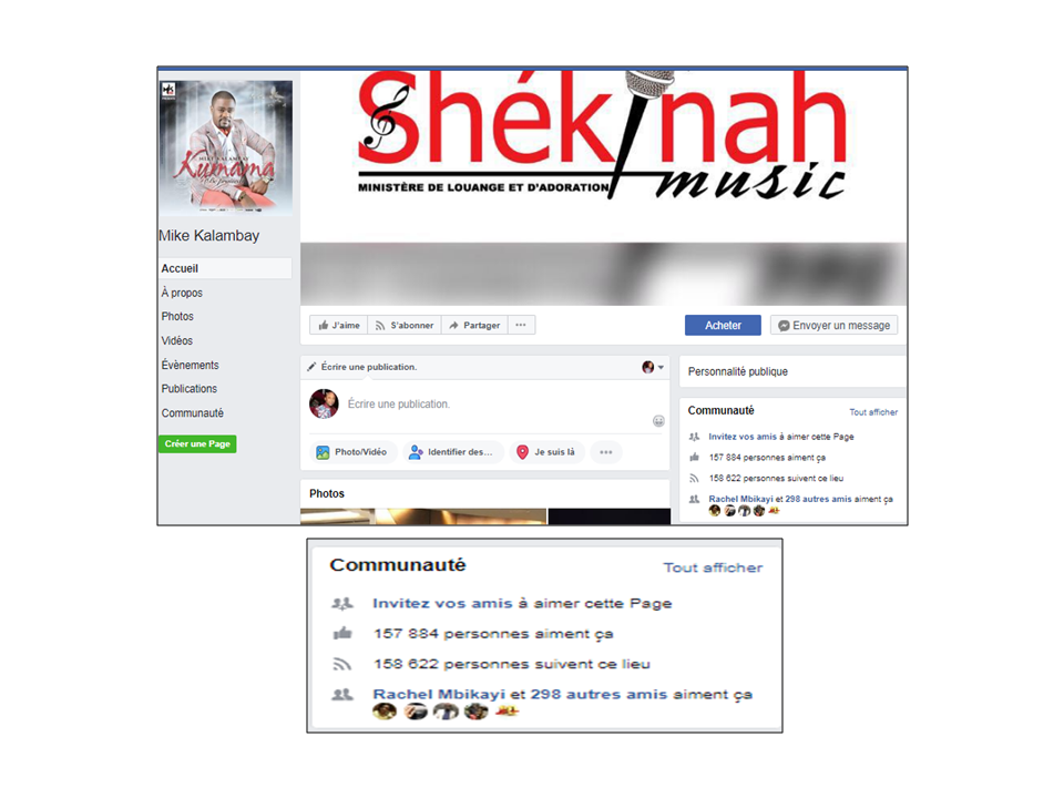 Compte Mike Kalambay