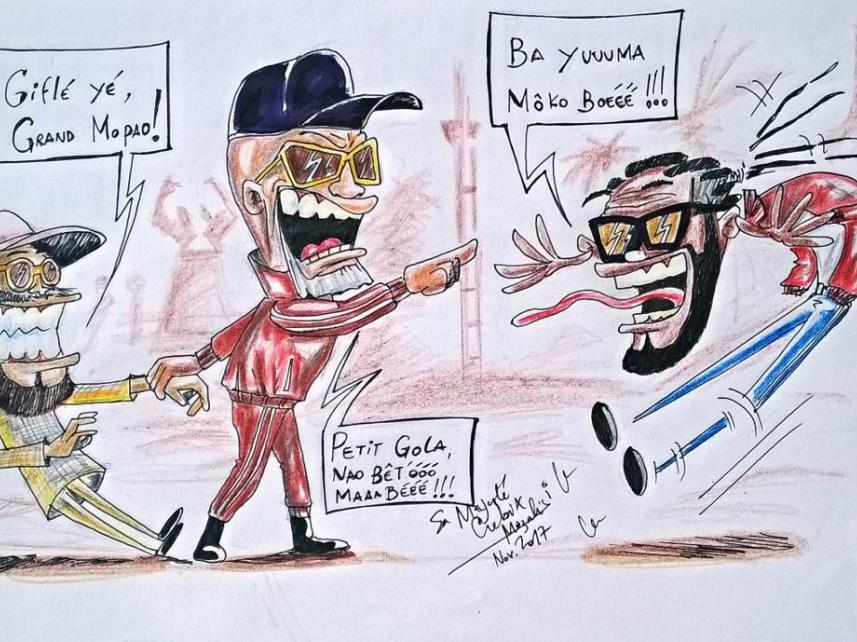  Koffi Olomide et Ferré Gola