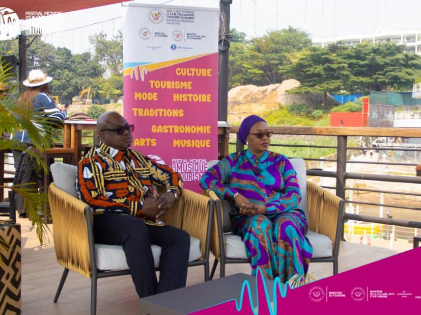 Didier M'pambia et Yollande Elebe